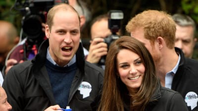 Prins William och Kate följer med ett maratonlopp i London i slutet av april 2017.