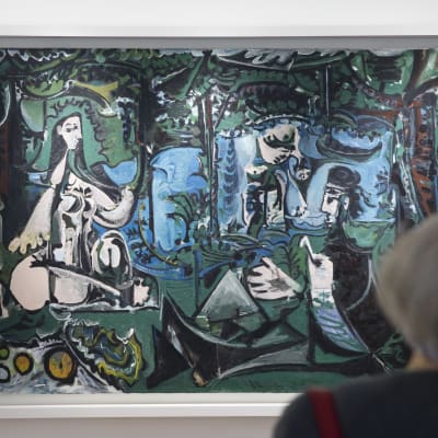 Le déjeuner sur l'herbe (d'après Edouard Manet) av Pablo Picasso.