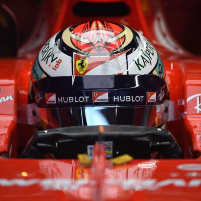 Kimi Räikkönen, Spa 2017.