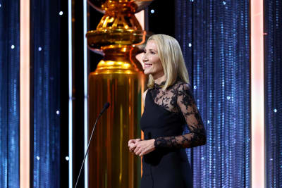 Helen Hoehne Golden Globe -palkintojen jakotilaisuudessa.