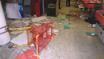 Myyrmanni efter bombdådet 2002