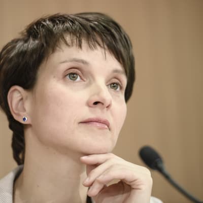 Frauke Petry, ordförande för högerpopulistiska partiet Alternative für Deutchland.