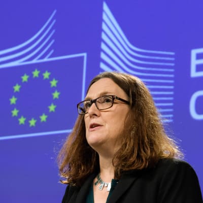 EU:s handelskommissionär Cecilia Malmström