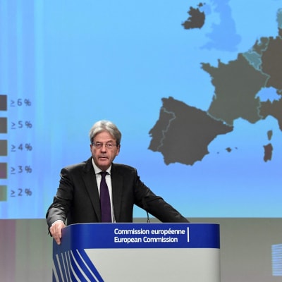  Ekonomikommissionär Paolo Gentiloni förutspår hur ekonomin kommer att utvecklas inom EU 
