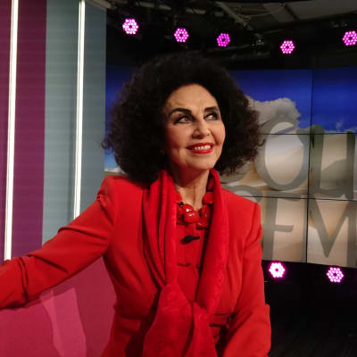 Lenita Airisto Puoli seitsemän -ohjelmassa maaliskuussa 2017