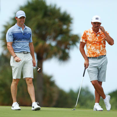 Rory McIlroy och Rickie Fowler.
