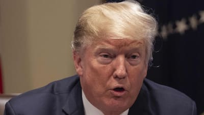 Bild på Donald Trump 17 juni 2018