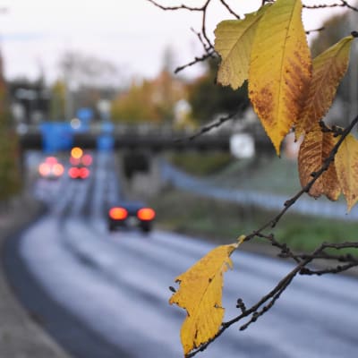 Syksyinen ajokeli.