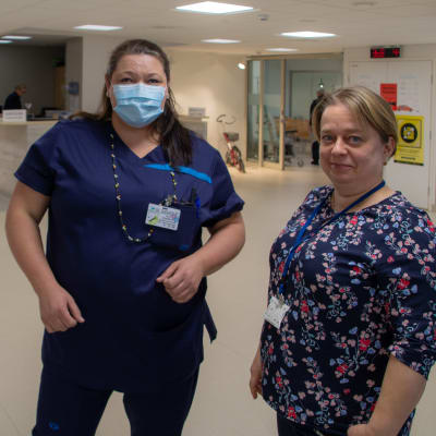 Anja Johansson och Laura Moring.