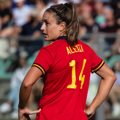 Alexia Putellas i spanska landslaget.