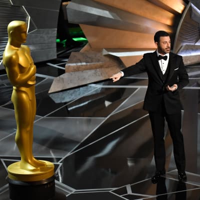 Jimmy Kimmel på Oscarsgalan.