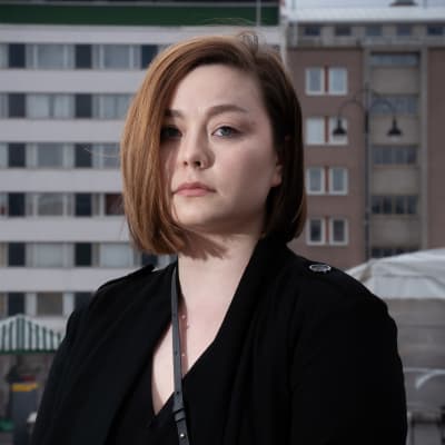 Vihreiden kaupunginvaltuutettu Vilma Järvisalo.