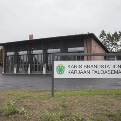 Karis nya brandstation i Tallmo tas i bruk hösten 2016.