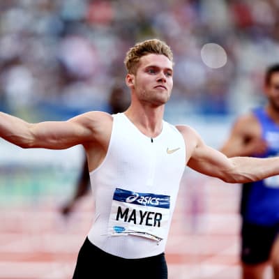 Kevin Mayer gjorde nytt världsrekord.