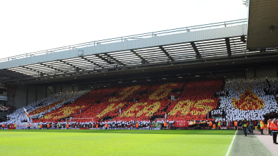Liverpools anhängare hedrade offren i Hillsborough-olyckan