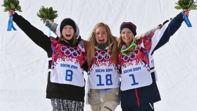 Medaljtrion, slopestyle, OS 2014