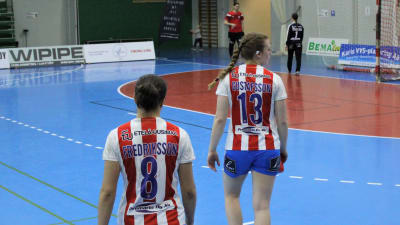 BK-46:s damlag våren 2019 i en match mot Dicken.