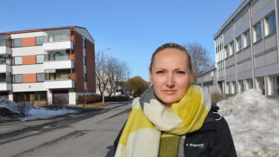 Veterinär Pamela Kvarngård.