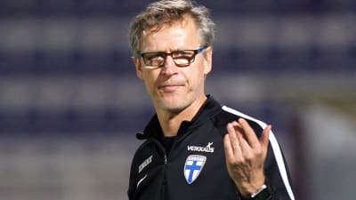 Markku Kanerva, chefstränare för Finlands fotbollslandslag