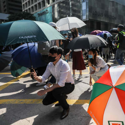 Demonstrationer i Hongkong