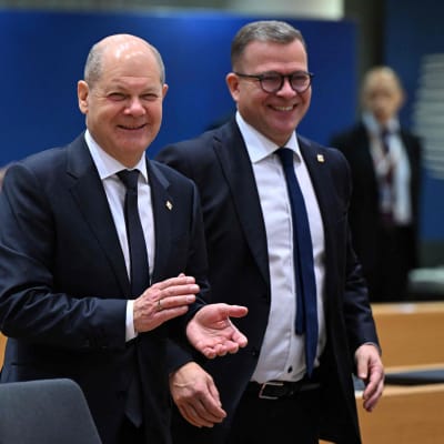 EU-toppmöte med Olaf Scholz och Petteri Orpo