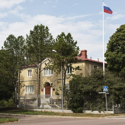 Venäjän konsulaatti Maarianhaminassa.