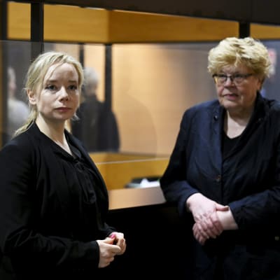 Maija Heinonen och Kerstin Koorti.