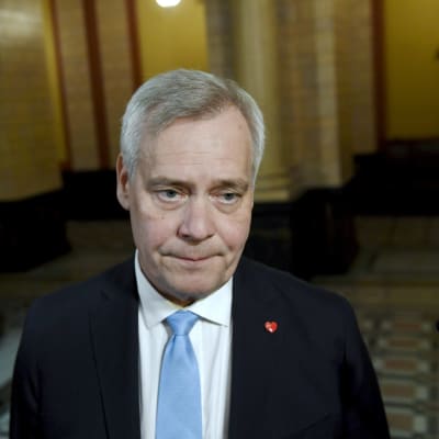 Socialdemokraternas ordförande Antti Rinne