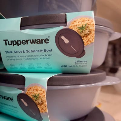 Tupperware-tuotteita myynnissä Chicagon vähittäiskaupassa.
