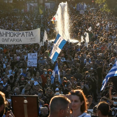 Protesti Kreikassa.