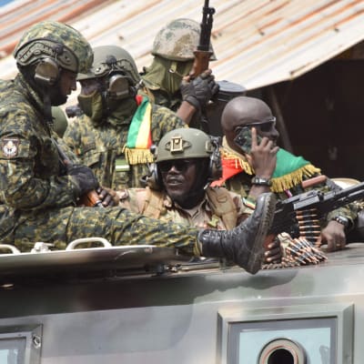 Guineassa tapahtui armeijan vallankaappaus