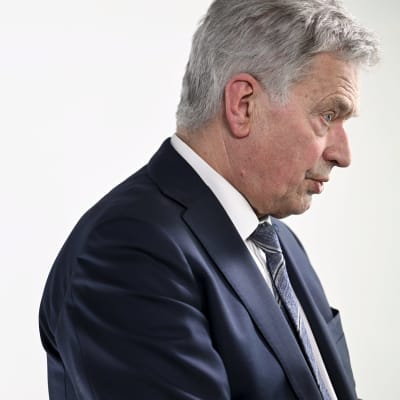 President Sauli Niinistö i profilbild.