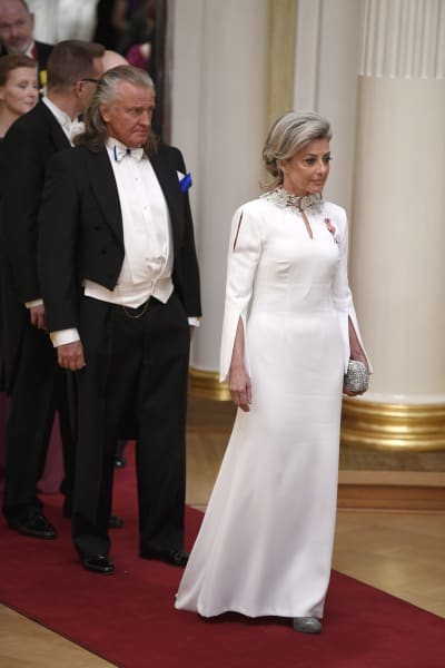 Kvinna i vitt