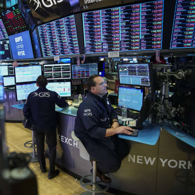 New York Stock Exchange måndagen 13.5.