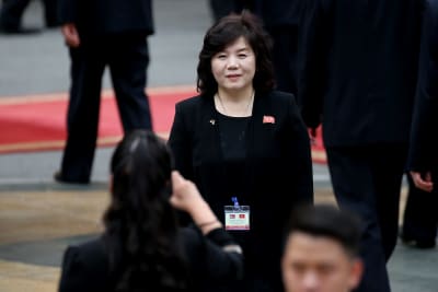 Nordkoreas utrikesminister Choe Son-Hui tillträdde sin post i juni år 2022.