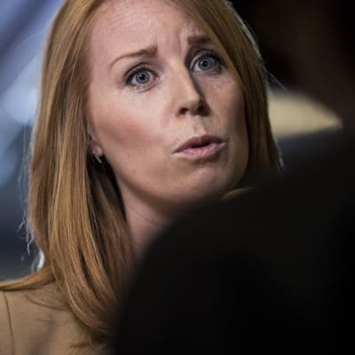 Svenska Centerpartiets partiledare Annie Lööf. 
