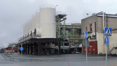 Boliden Kokkolas zinkfabrik i Karleby.