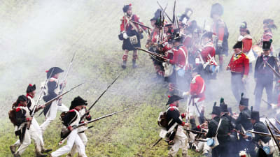 Rekonstruktion av slaget vid Waterloo