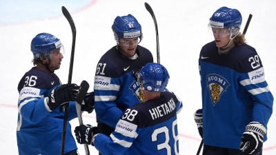 Jussi Jokinen, Aleksander Barkov, Juuso Hietanen och Patrik Laine kan alla representera Finland i World Cup.