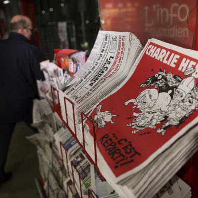 Nytt nummer av Charlie Hebdo publicerat 25.2.2015