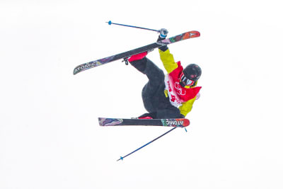 Jon Sallinen vid vinter-OS i Peking 2022.