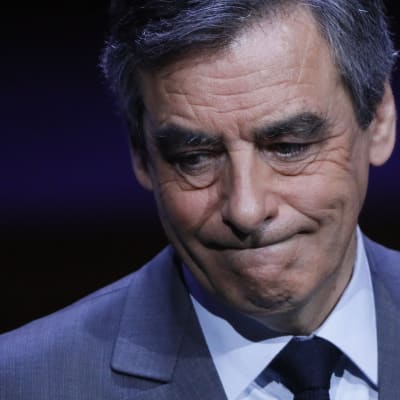 Franska presidentkandidaten François Fillon.