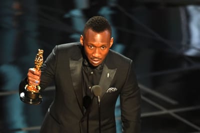 Mahershala Ali vid Oscarsgatan 2017