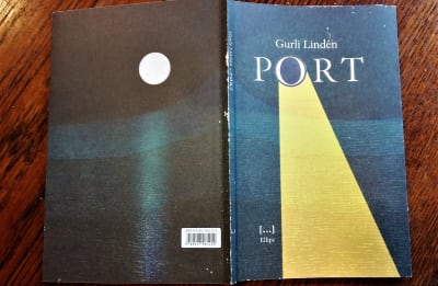 Omslaget till Gurli Lindéns diktsamling "PORT".