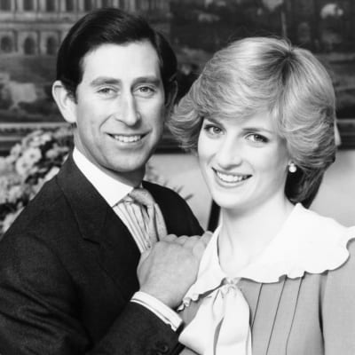 Så unga. Prins Charles och prinsessan Diana, 1985.