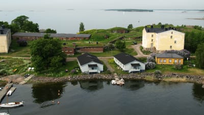 flygbild av väster svartö