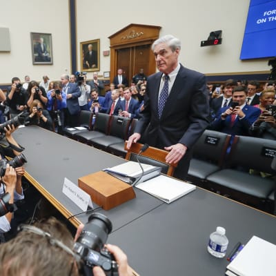 Robert Mueller i kongressförhör.
