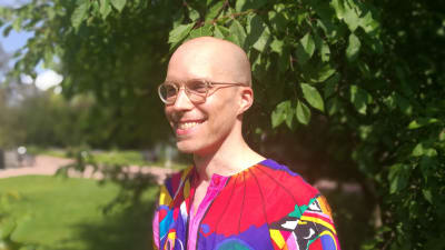 Roh Petas i Kajsaniemi i Helsingfors sommaren 2018.
