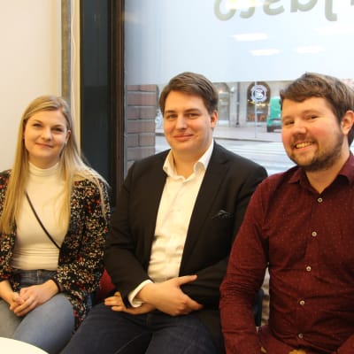 Barbara Gaardlykke Apol, Nicholas Kujala och Touko Niinimäki satt alla med i en panel som diskuterade jämställdhet i Norden tidigare i veckan.