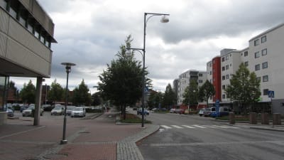 S:t Karins centrum en sommardag.